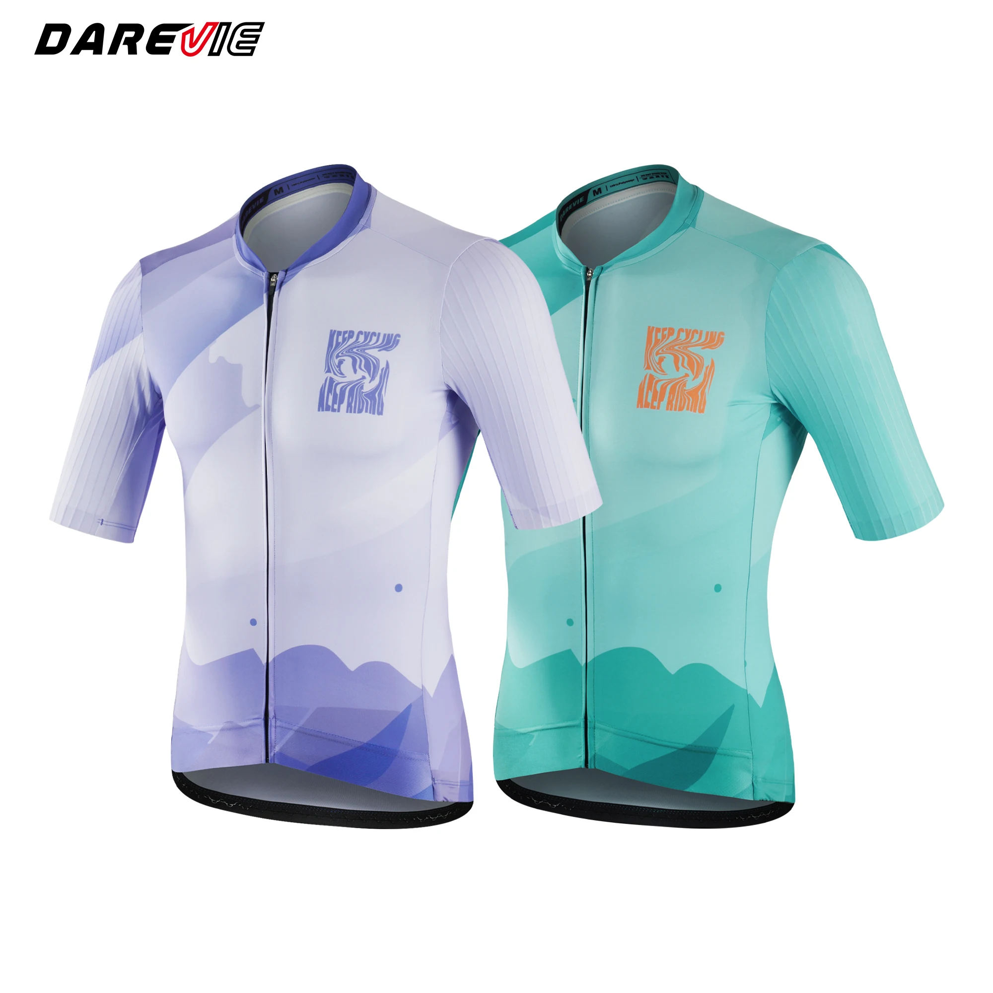 DAREVIE Mann Radfahren Maillot AREO High Speed PRO Anti UV Level Herren Radfahren Shirt Anti Slip Feuchtigkeit Wicking Radfahren Jersey Mann – Detail 8