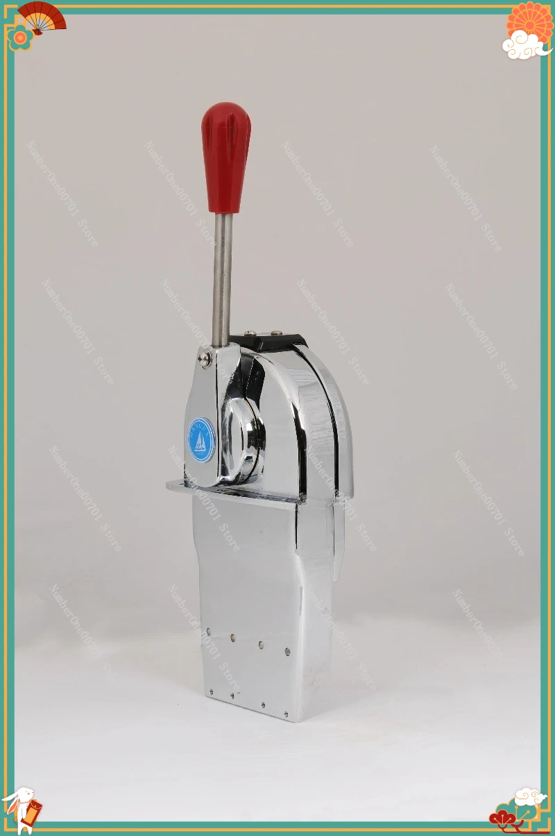 Single Lever Marine Throttle Control Box Outboard Engine Shift Lever Gear Controller for Boat Steering