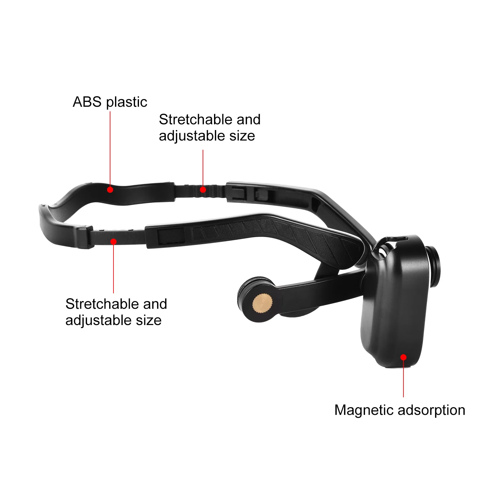 For Insta360 GO 3 Thumb Camera Ear Wear Stand Headband Bracket Magnetic Holder Head Mount Wearing Head Belt for Insta360 GO 3S