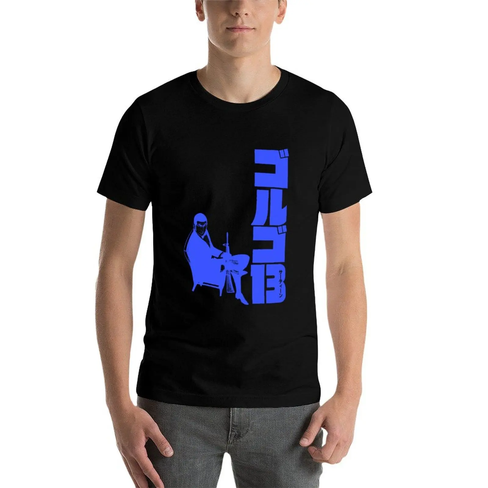 

GOLGO 13 Design T-Shirt man t shirt heavy cotton t shirt for man 100 percent cotton T-Shirt