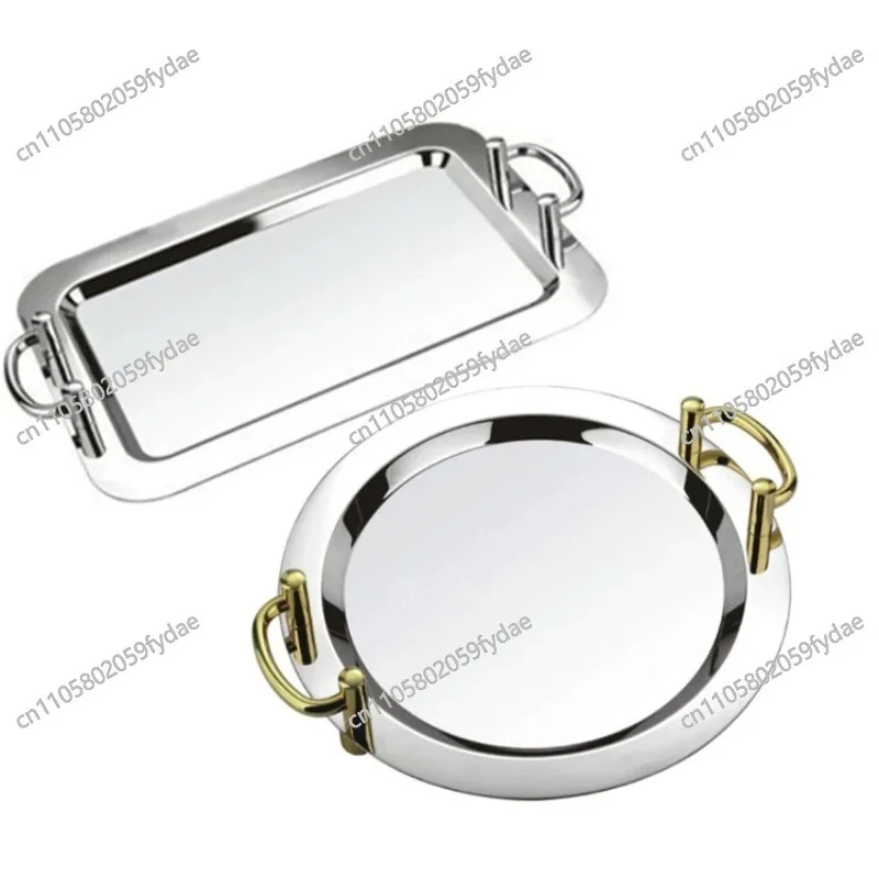Stainless Steel Cold Food Tray: Square 16-inch,  16-inch, Mirror-Finish Tray for Fruit Presentation - Hotel Grade