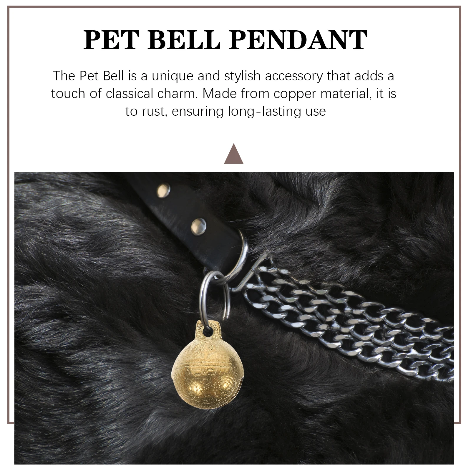 

10pcs Mini Copper Anti-Lost Animal Bells For Sheep Horse Cow Farming Retro Loud Grazing Bells Metal Hanging Pet Vintage Design