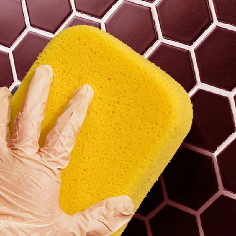 [New] Hot sale 1pc Sand beauty seam Floor cleaning sponge Wiper Special Marbles Mosaic caulk wiper