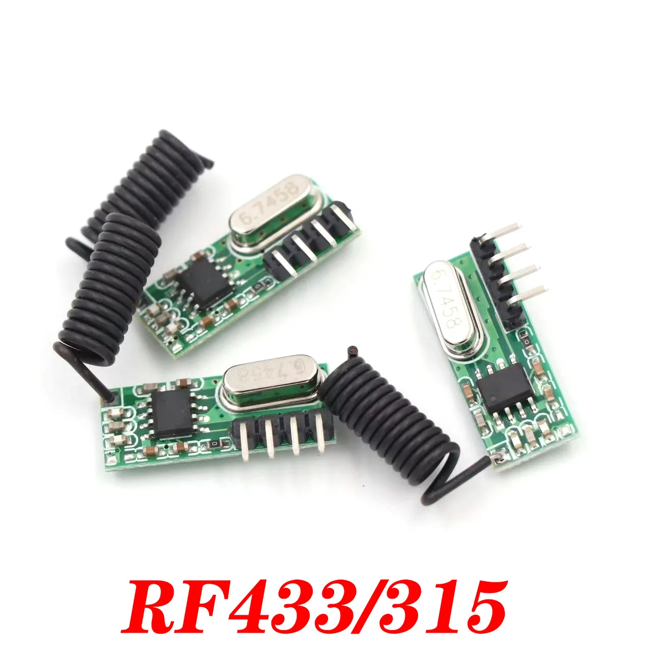 433 Mhz Superheterodyne RF Receiver and Transmitter Module 433Mhz Remote controls For Arduino uno Wireless module Diy Kits