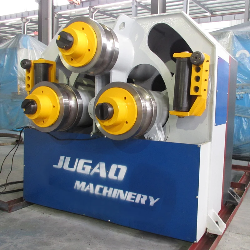 High Power square Tube Steel Pipes  Profile Tube Bender Hydraulic 3 Roll Pipe Bending Machine