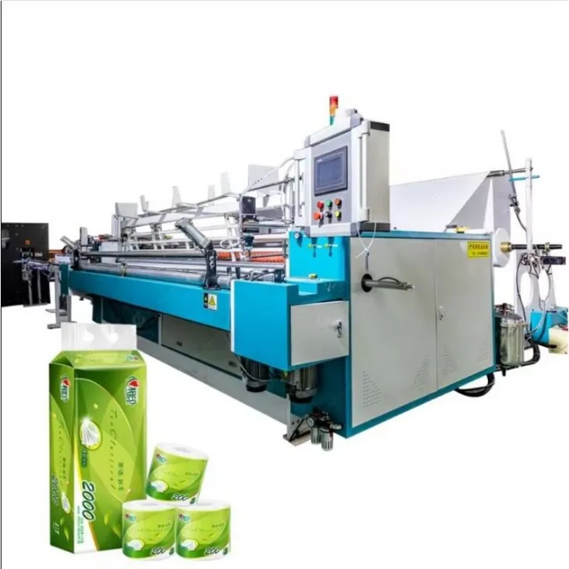 Full Automatic Plastic Wrapping Bag Packing Machine Toilet Tissue Paper Inner Core Making Machine for Sale