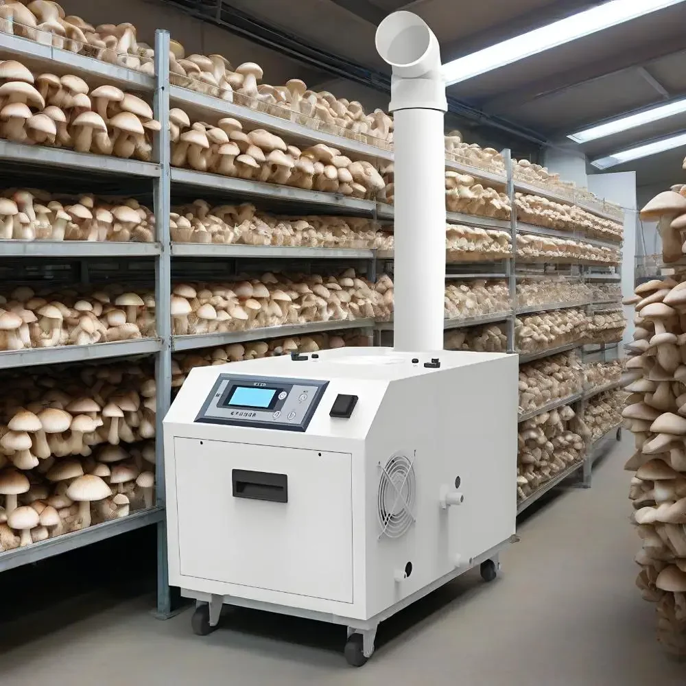 Factory Direct Commercial Indoor Plant Mushroom Farm Machine for Greenhouse Cold Room Industrial Ultrasonic Humidifier Flexible