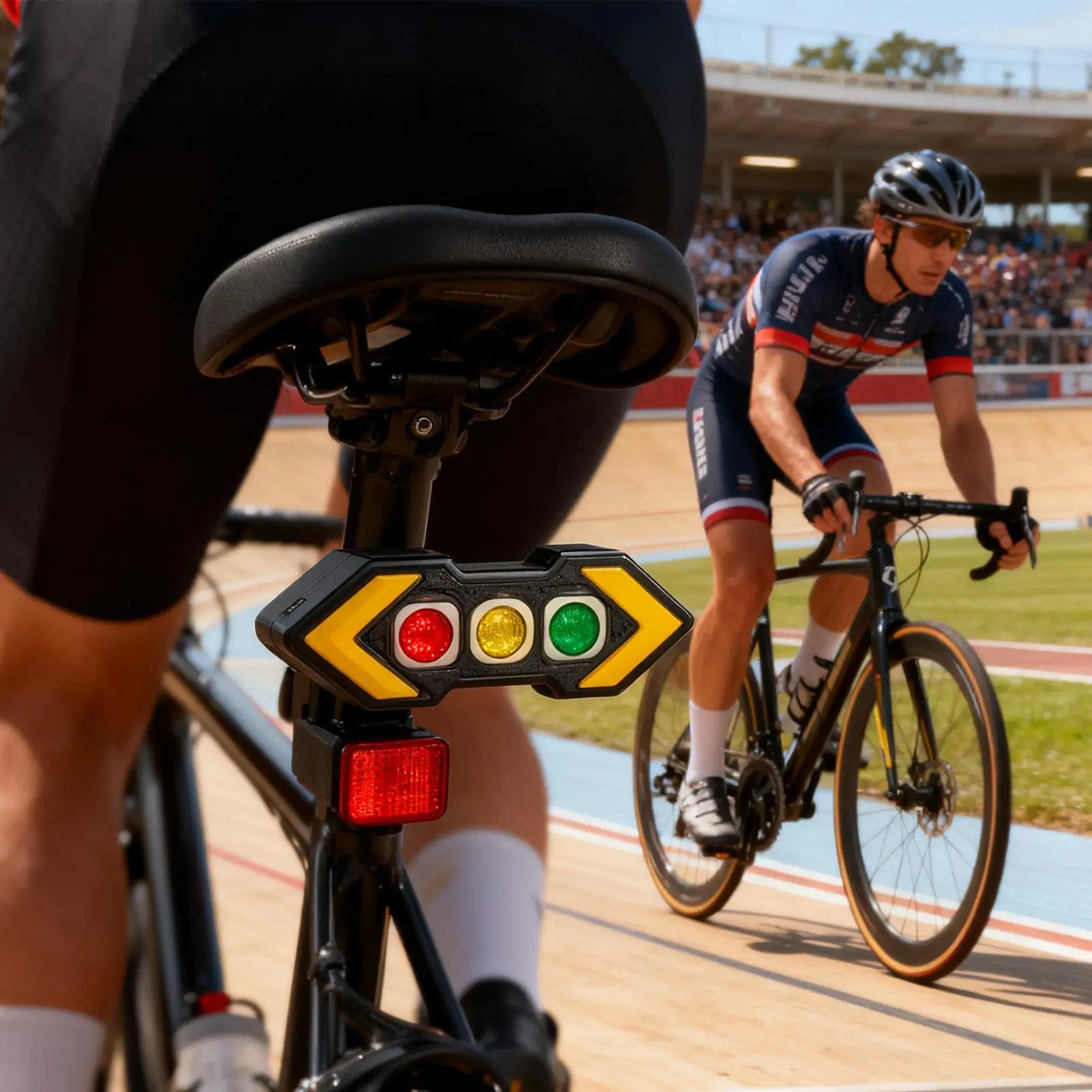 

Brake Sensing Tail Light Turn Signal Rechargeable Bright 6 Mode Taillight Night Cycling Bikes Warning Light For Road Mountain