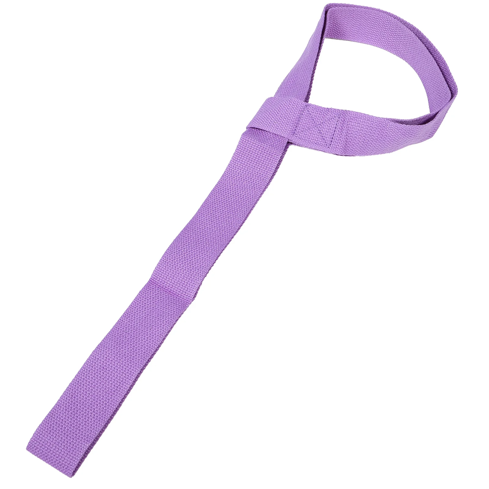 

Yoga Mat Carrying Strap Thick Cotton Sling Multi-function Stretching Belt Yoga Training Equipment Portable Purple