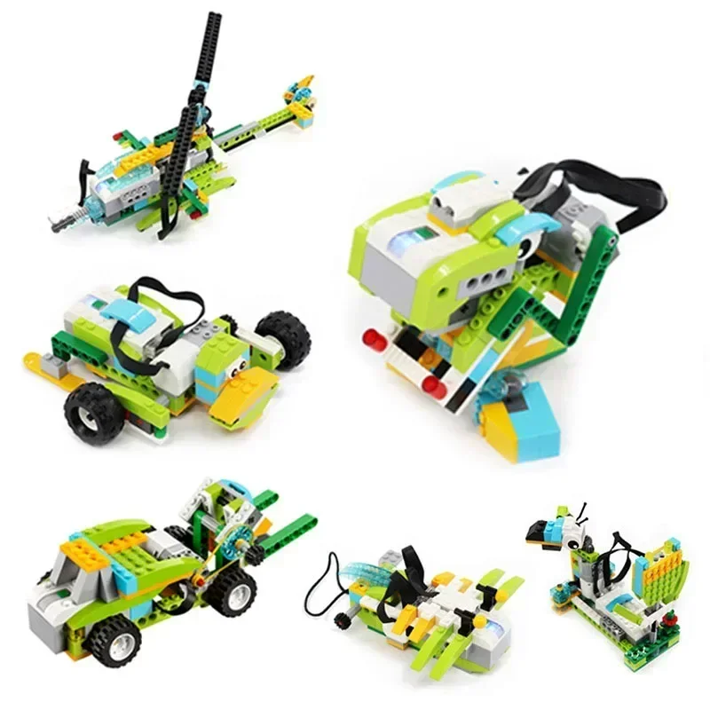 WeDo 3.0 로봇 건설 세트 빌딩 블록, 45300 Wedo 2.0 교육용 DIY 완구와 호환 가능, 2023 기술 부품, 신제품