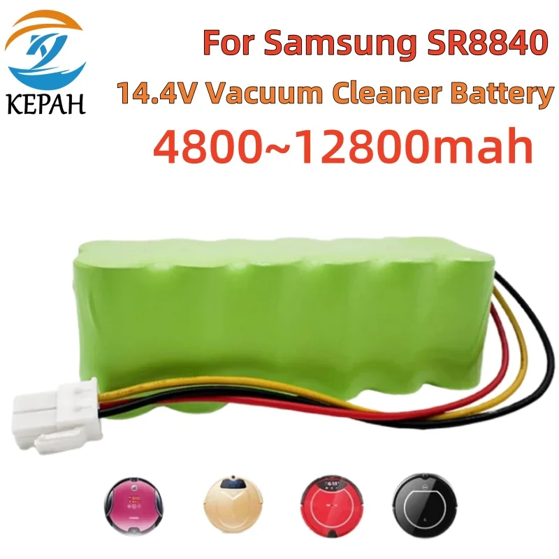 

Suitable for Samsung sweeping robot battery 14.4V Ni-MH 4.8AH-9.8AH SR8895 SR8840 SR8845 SR8855 VCA-RBT20 Vacuum Cleaning