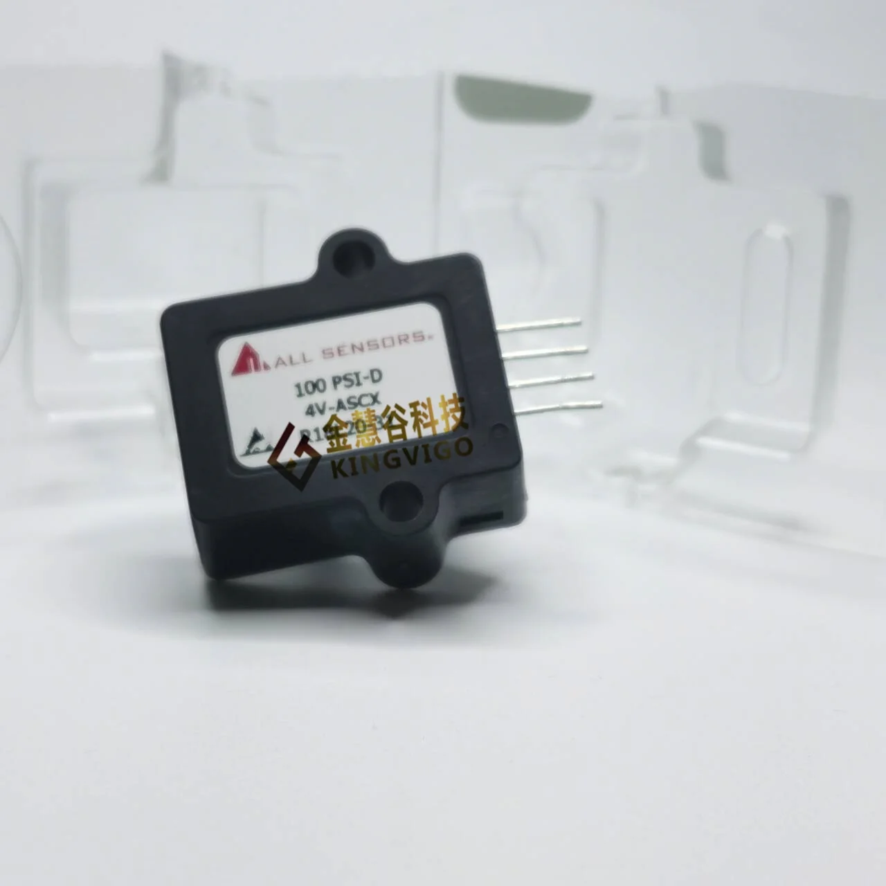 All Sensors 100 PSI-D-4V-ASCX Pressure Sensor 100 psid Amplified Low Pressure