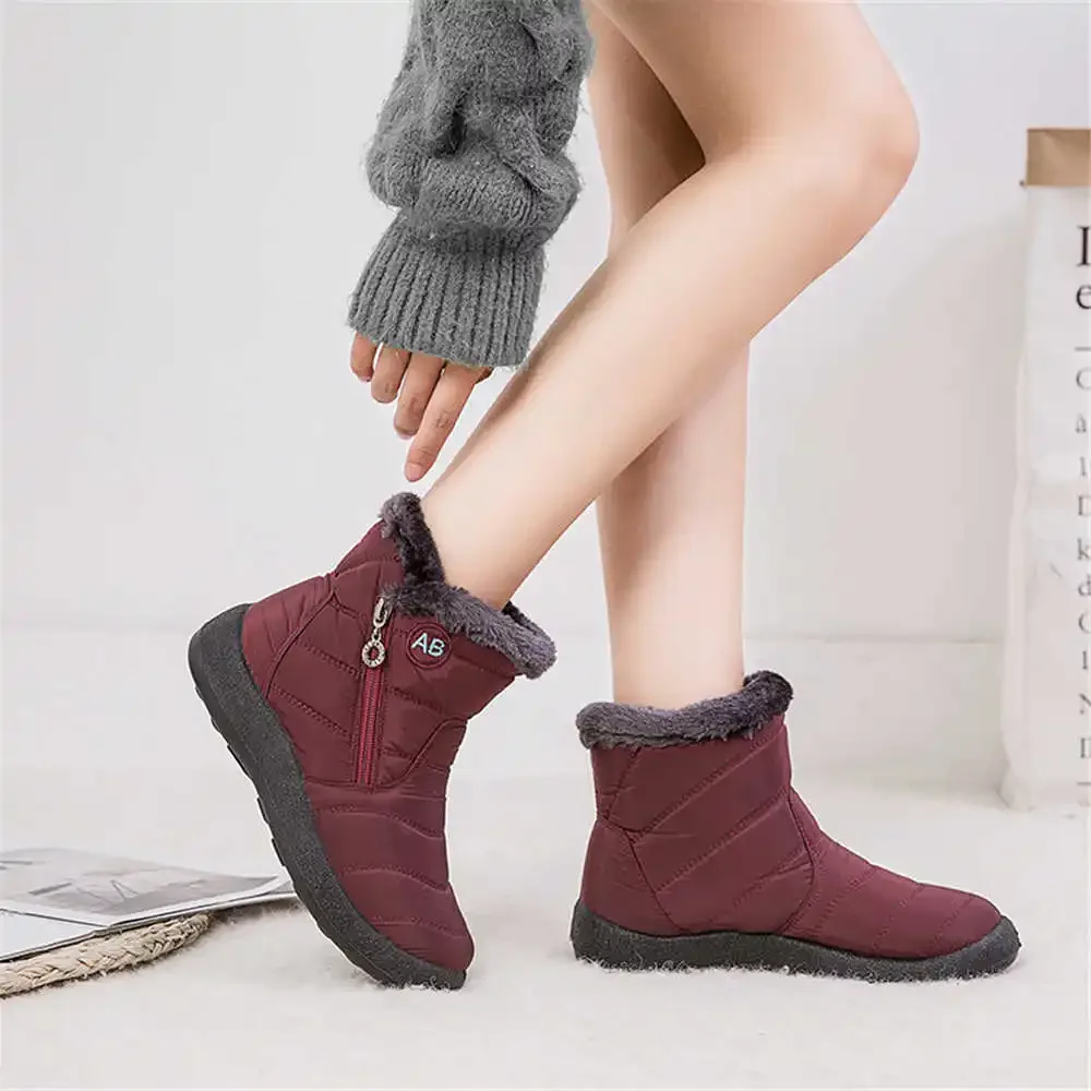 Khaki Quilted Size 47 Women's Boots Shoes Boots Lady Sneakers Sport Sapateni Industrial Sewing Snaeaker Low Cost Athlete