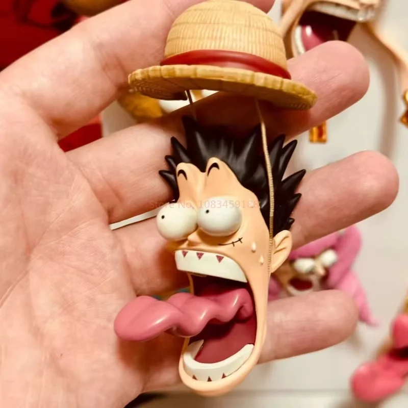 In Stock Original Rojf By Jumpshop One Piece Scare Refrigerator Sticker Blind Box Refrigerator Magnets Luffy Sanji Chopper Gifts view 6