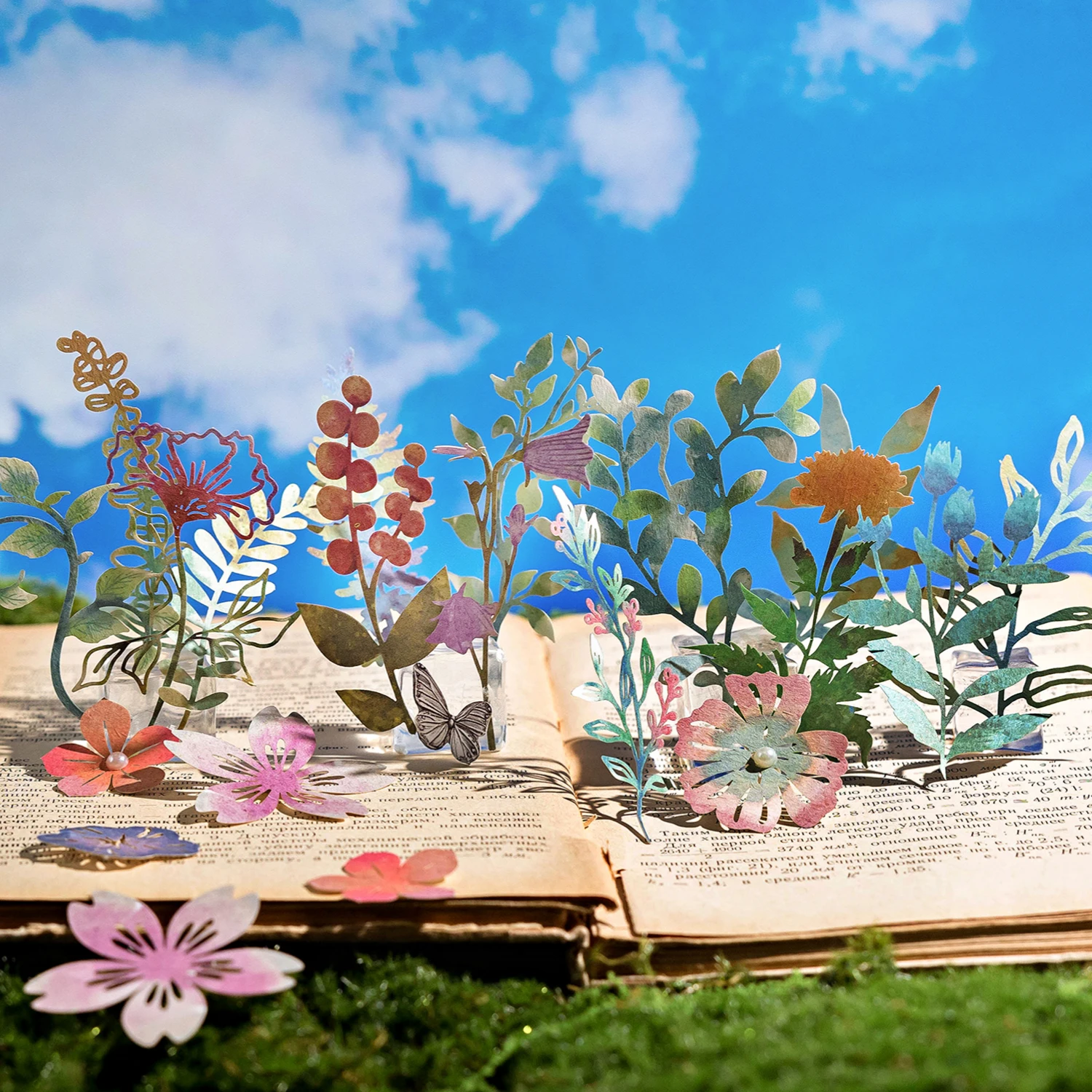 10 قطعة ورق عتيق متعدد الأنماط ديكو ريترو لوازم مكتبية ورق للكتابة غير المرغوب فيه مجلة التسمية سكرابوكينغ لوازم المواد