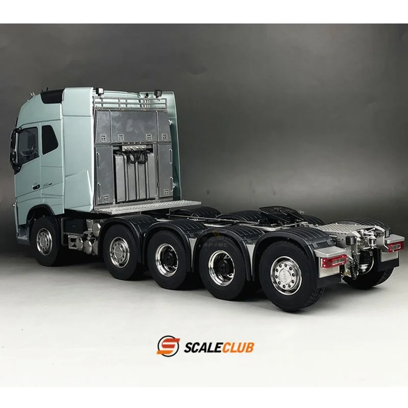 Model Scaleclub 1/14 dla Regal FH750 Heavy SLT 10x10 przyczepa Oka duża dla Tamiya RC przyczepa wywrotka do samochodu Diy części