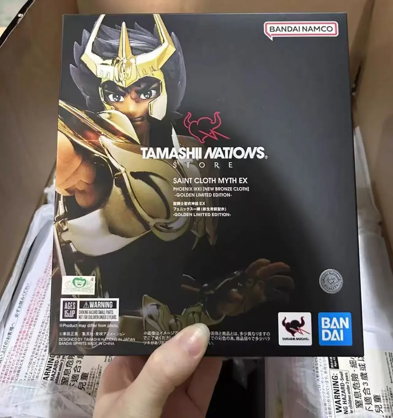 

Bandai EX Saint Seiya Golden Phoenix Ikki Mythical Cloth TNT Limited Edition Фигурка Коллекция игрушек Подарок на складе