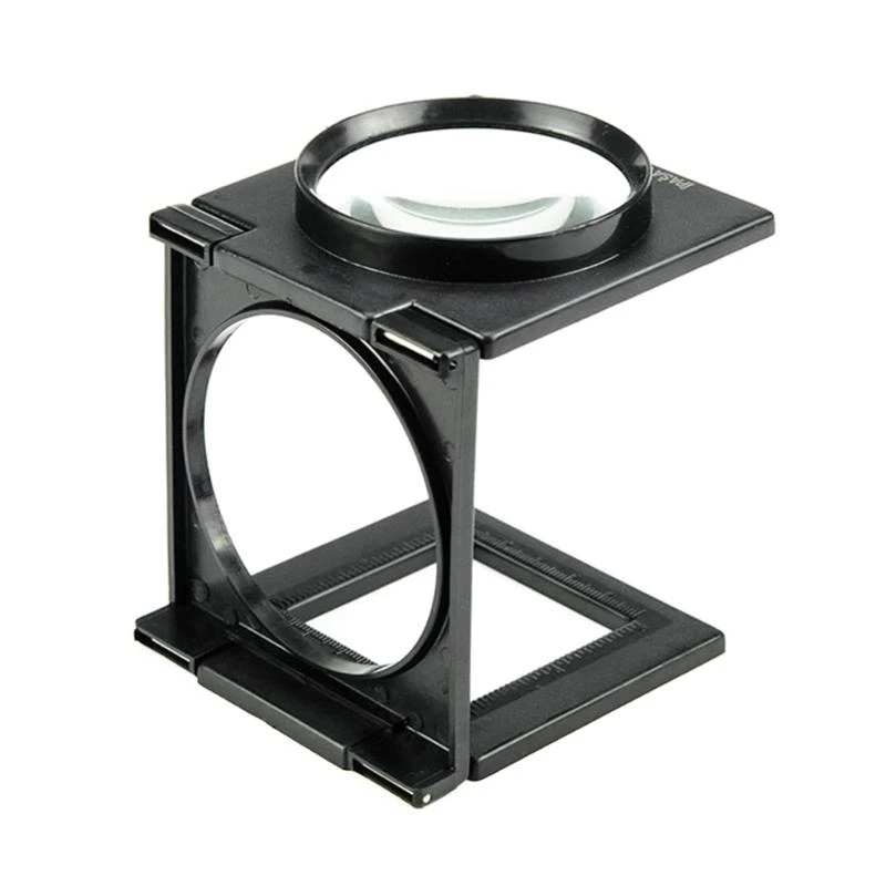 5X65mm Glass Portable Magnifier for for Textile Jewelry Collection