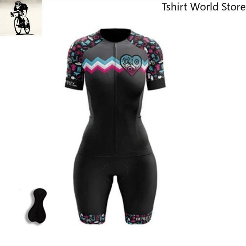 2025 Ciclismo rompers womens jumpsuit triathlon kits Outdoor Women profession triathlon suit clothes Cycling skinsuits body Ropa