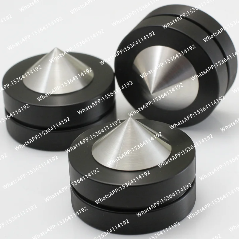4Pcs HIFI Audio 316L Stainless Steel Speaker Amplifier Rack Stand Isolation Damping Feet Pad Nail Spikes Shock Absorber