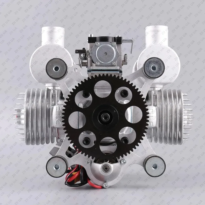 DLE170 Ultra Light Power Umbrella Paragliding Engine Dual Cylinder Natural Air Cooled Electric Starting Generation