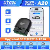 XTOOL AD20 Advancer OBD2 Code Reader Scanner Car Engine Diagnostic Tools Full OBD2 Function Android /IOS Upgrade Of ELM327 AD10