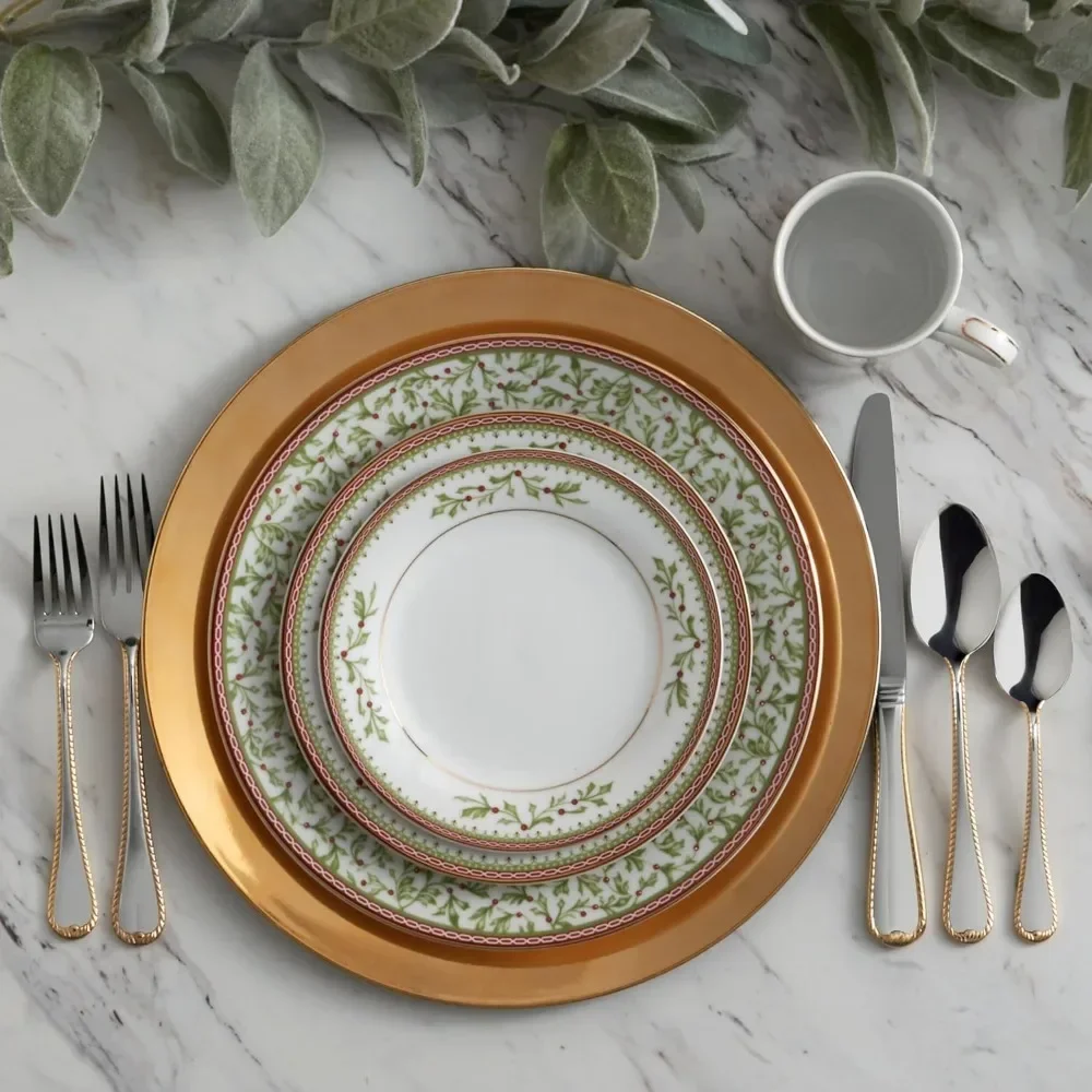 Holiday Dinner Plate Set Kitchen Plates Set of Plates for Family Sets Crockery Cute Tableware