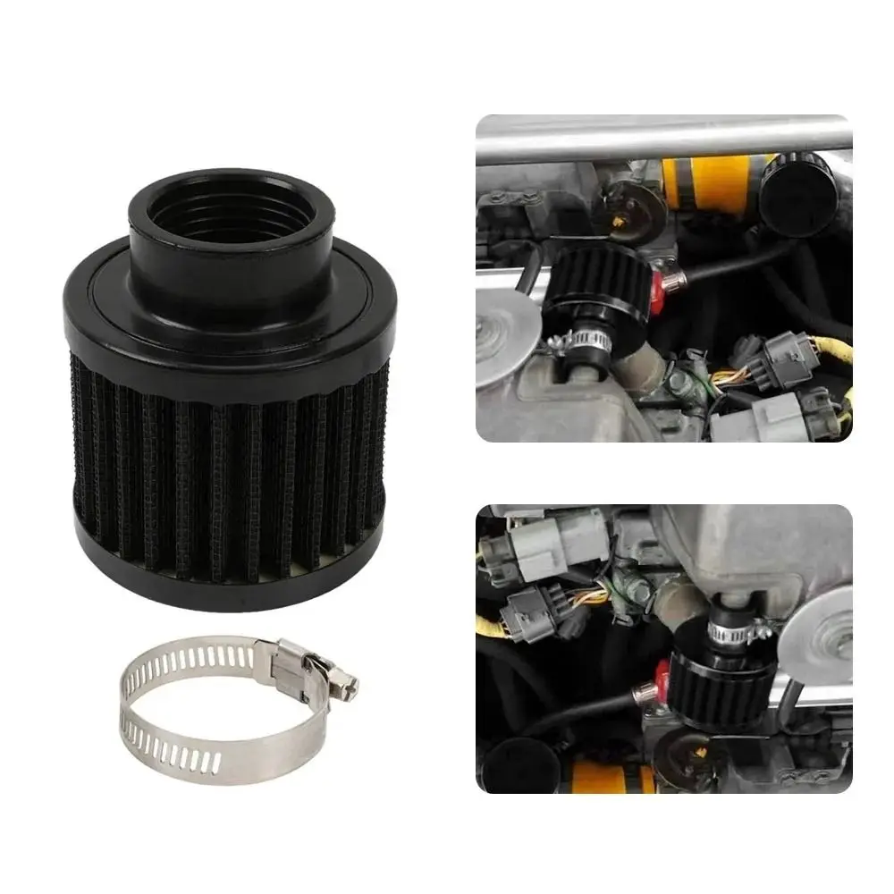 12mm Small Universal Air Filter Lightweight Easy Install Mushroom Head Filter High Flow Universal Fit Engine Filter Car Tuning