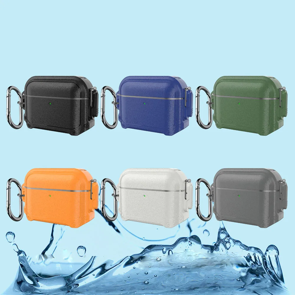 Waterproof Case For Apple Aipods Pro 2 1 Earphone Cases with Secure Lock Shockproof Protective Cover For Airpods 3 2021 Funda