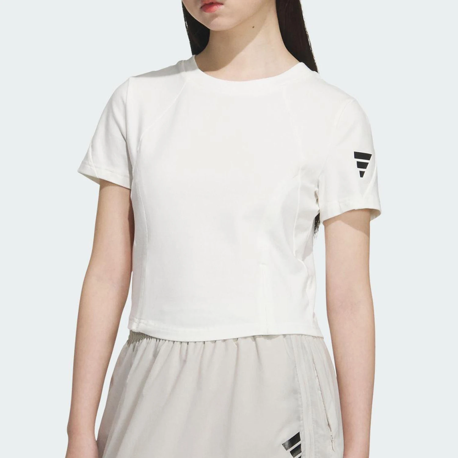 

Adidas Authentic Summer Men's Fashion Simple Sports Casual T-Shirt JW1882