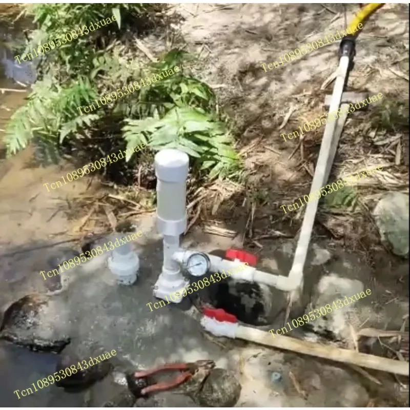 Non-Electric Hydraulic Ram Pump | High-Lift Water Pump for Mountain Irrigation