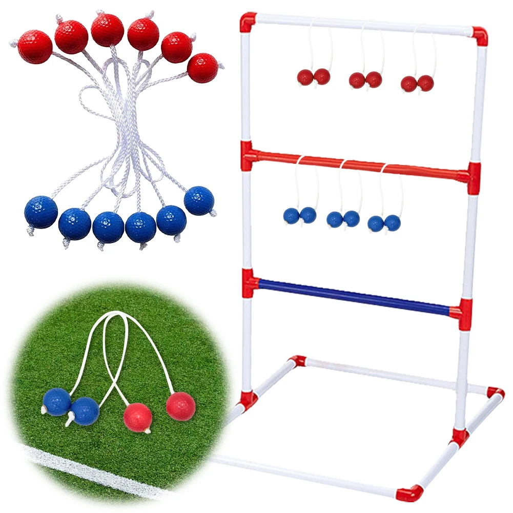 6 Pack Ladder Ball Ladder Toss Balls Ladder Ball Toss Game Replacement Bolo Balls for Toss Match Yard Lawn Golf Game