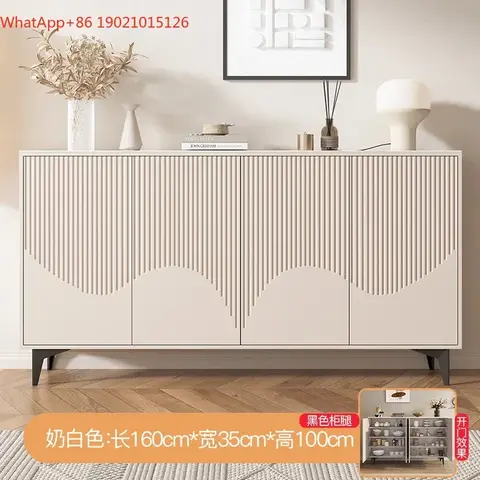 Italian Simple Living Room Cabinets Luxury Modern Exquisite Glamour Storage Cabinet Quality Delicacy Vetrina Soggiorno Furniture