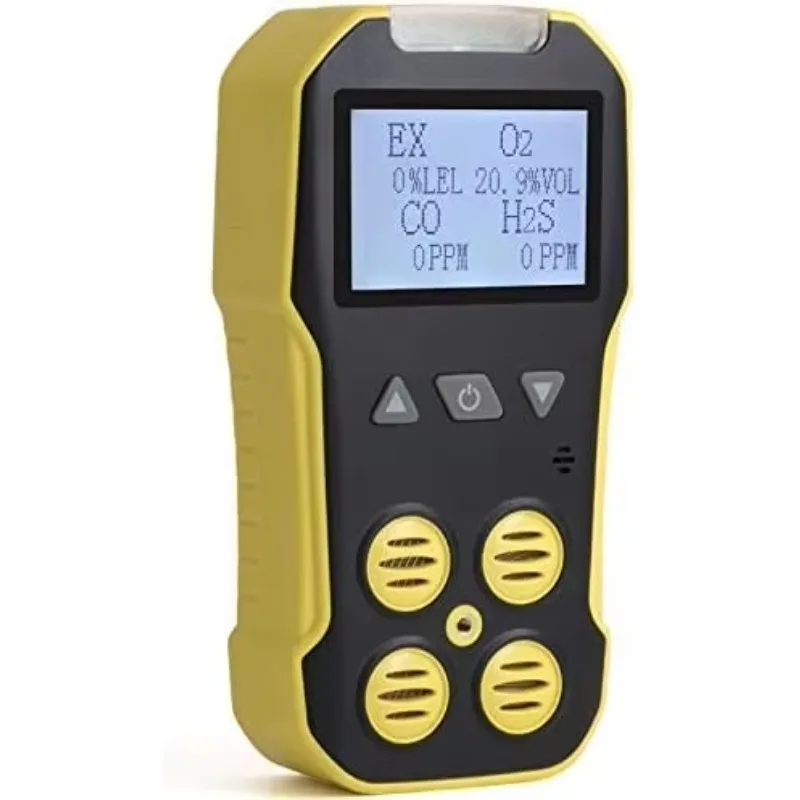 USA NIST Calibrated 4 Gas Monitor by Forensics O2, CO, H2S, LEL  USB Recharge