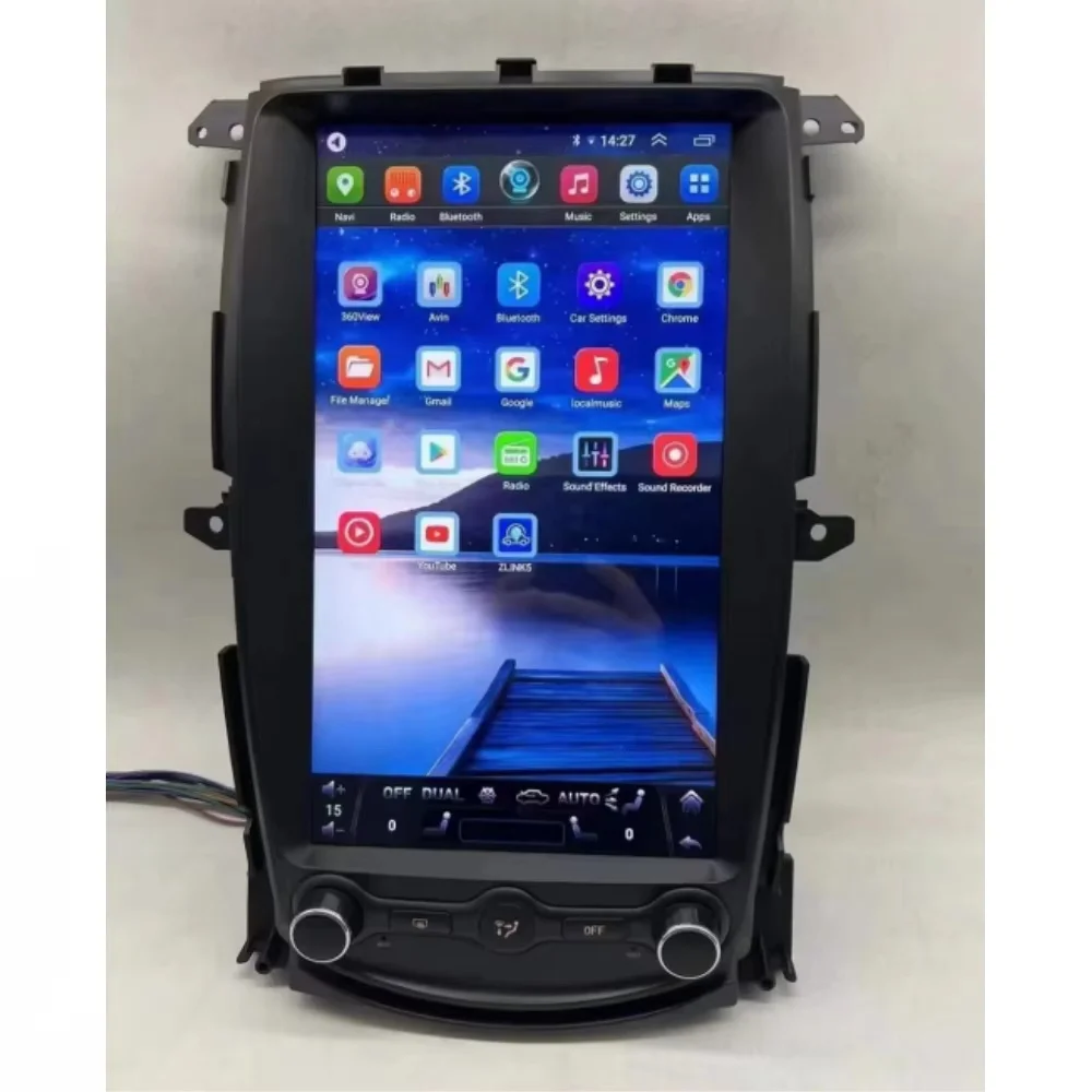 

13.6” Screen Android For Nissan 370Z Z34 2008-2021 Car GPS Navigation Multimedia Player Head Unit Stereo Auto Radio Carplay