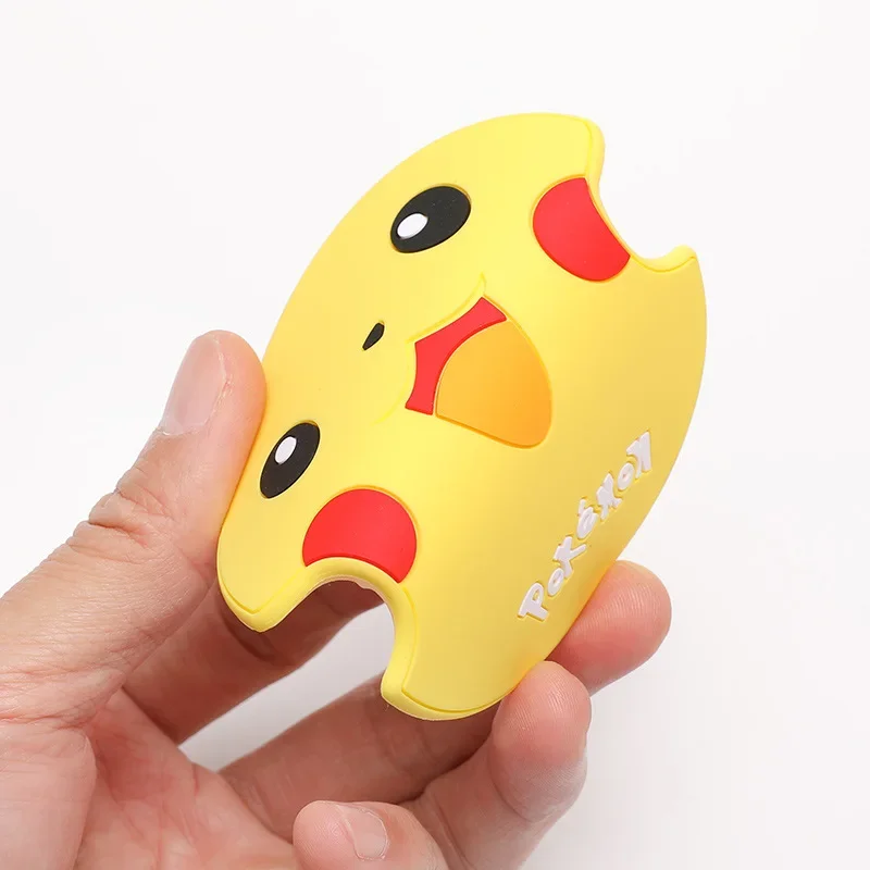 Pokemon Car Door Handle Anti-collision StickerPikachu Rearview Mirror Anti-scratchDoor Bowl DecorationSticker Children\'s ToyGift