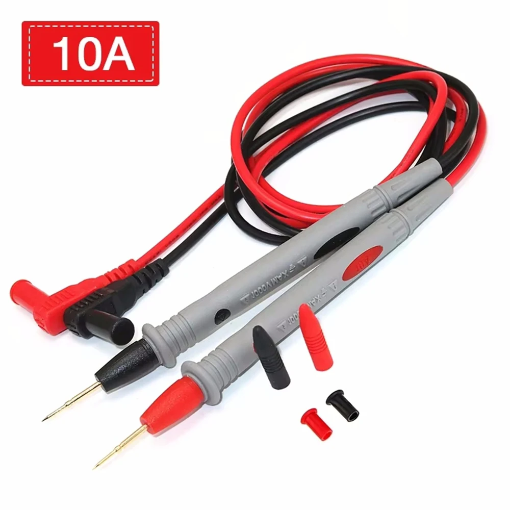 10A 1000V Probe Test Leads Pin for Digital Multimeter Needle Tip Multi Meter Tester Lead Probe Wire Pen Cable Instruments Tools