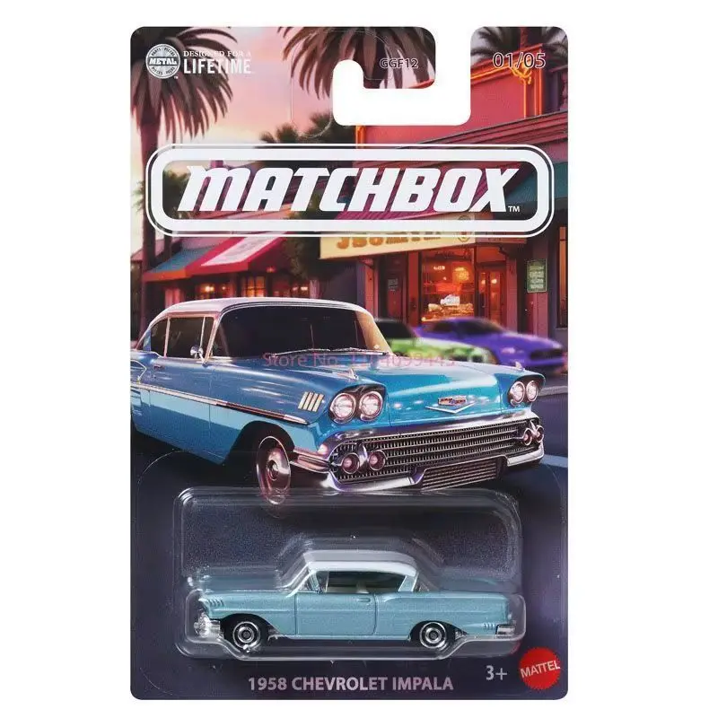 Coffret d'allumettes 2025 Original, flambant neuf, Chevrolet Ford Hudson Hornet, Etc., voitures moulées sous pression 1/64, en Stock