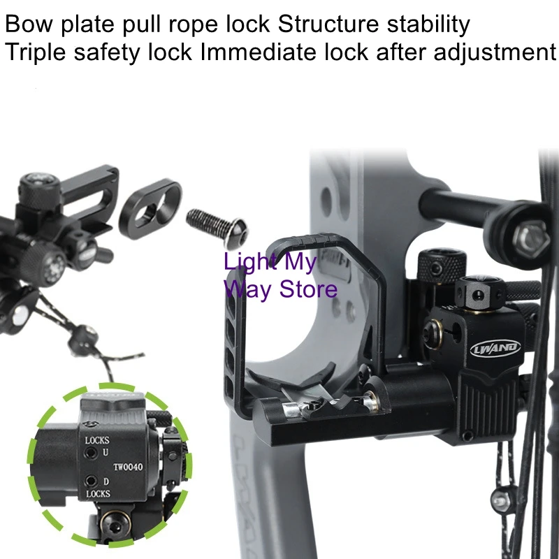Pulley bow and arrow table drop table 4-way adjustment