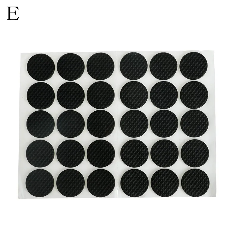 1SET Protecting Furniture Leg Feet TPR Rubber Pads Felt Pads Anti Slip