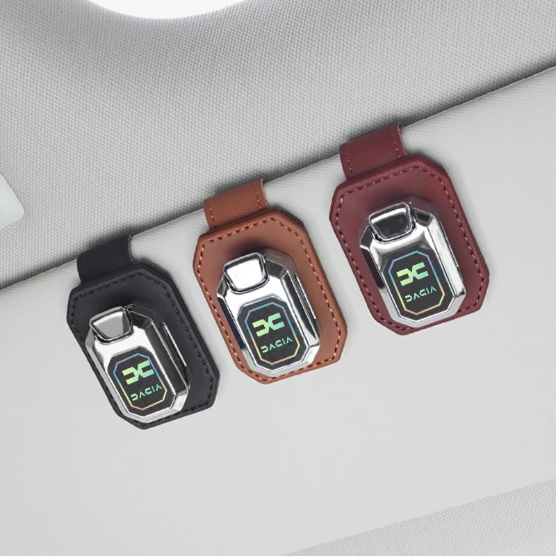 

Car sun visor, glasses clip, ticket clip Car Accessories For Dacia Duster Logan Sandero Lodgy Dokker Stepway Mcv 2 Solenza