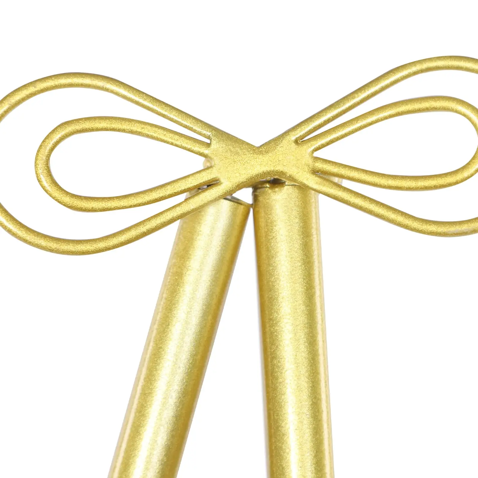 61.6 em 2 peças suporte de cavalete dourado alto para sinal, cartazes, suporte de cavalete de exibição de metal ajustável com parte superior de arco, cavalete de arte portátil, fol