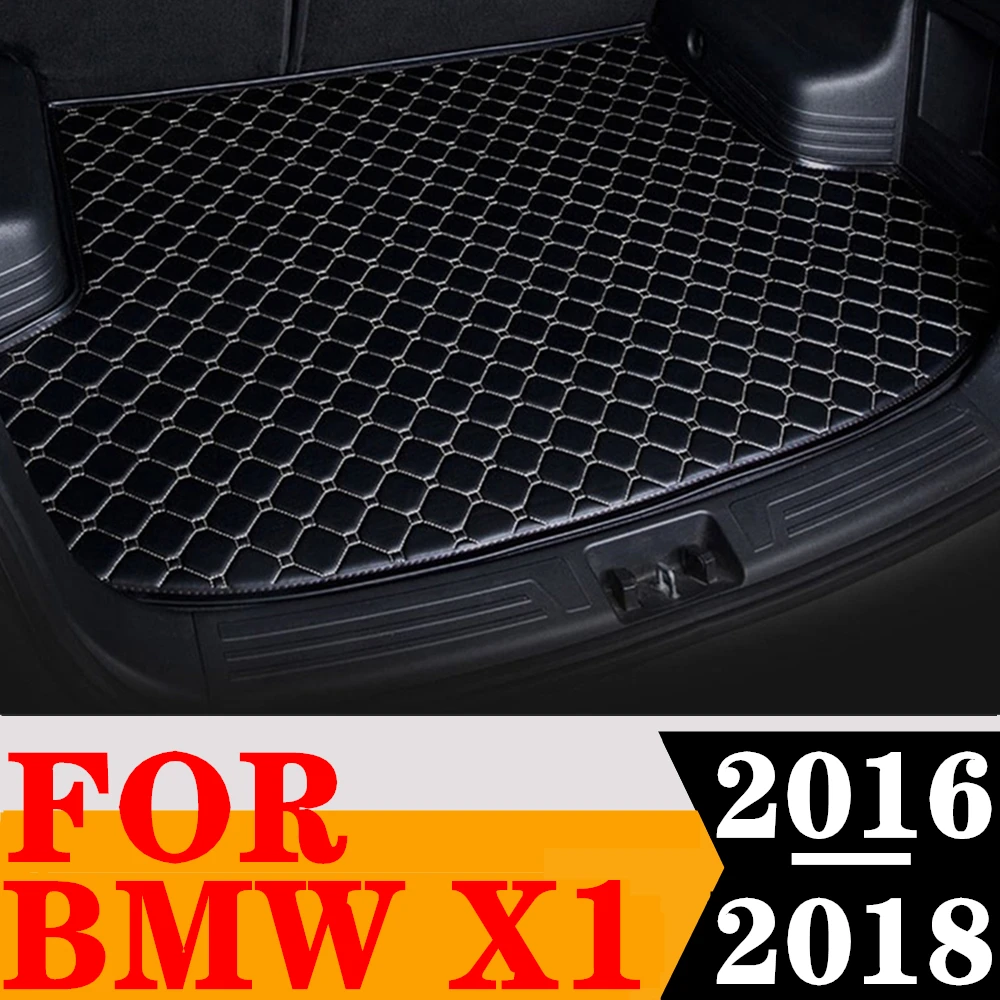 

Коврик для багажника автомобиля для BMW X1 F48 2016 2017 2018, задний коврик для груза, поднос для багажника, защитный коврик для багажа, ковер, аксессуары для интерьера