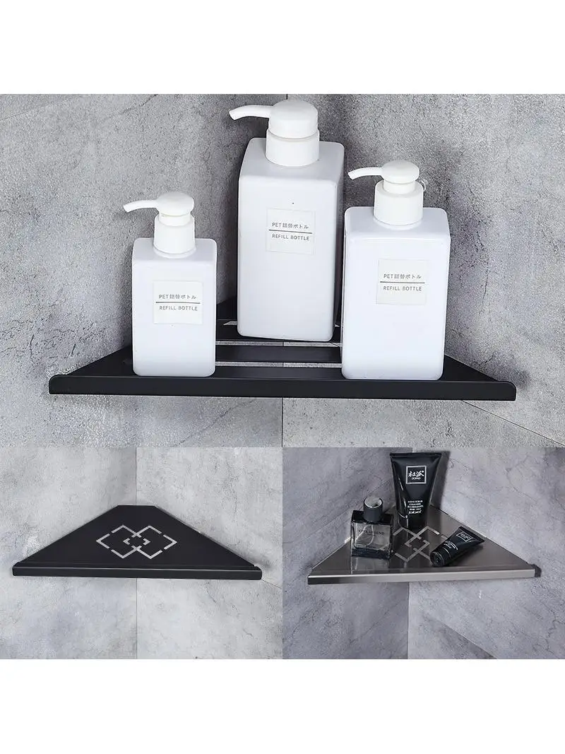 black-bathroom-storage-rack-304-stainless-steel-wall-mounted-toilet-bath-bottle-holder-corner-shelf-no-drilling-requ