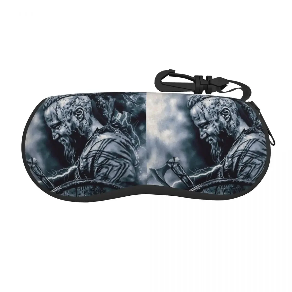 Ragnar Lothbrok  Sunglasses Soft Case Neoprene Zipper  King Shell Eyeglass Case Custom Protective Box For Glasses