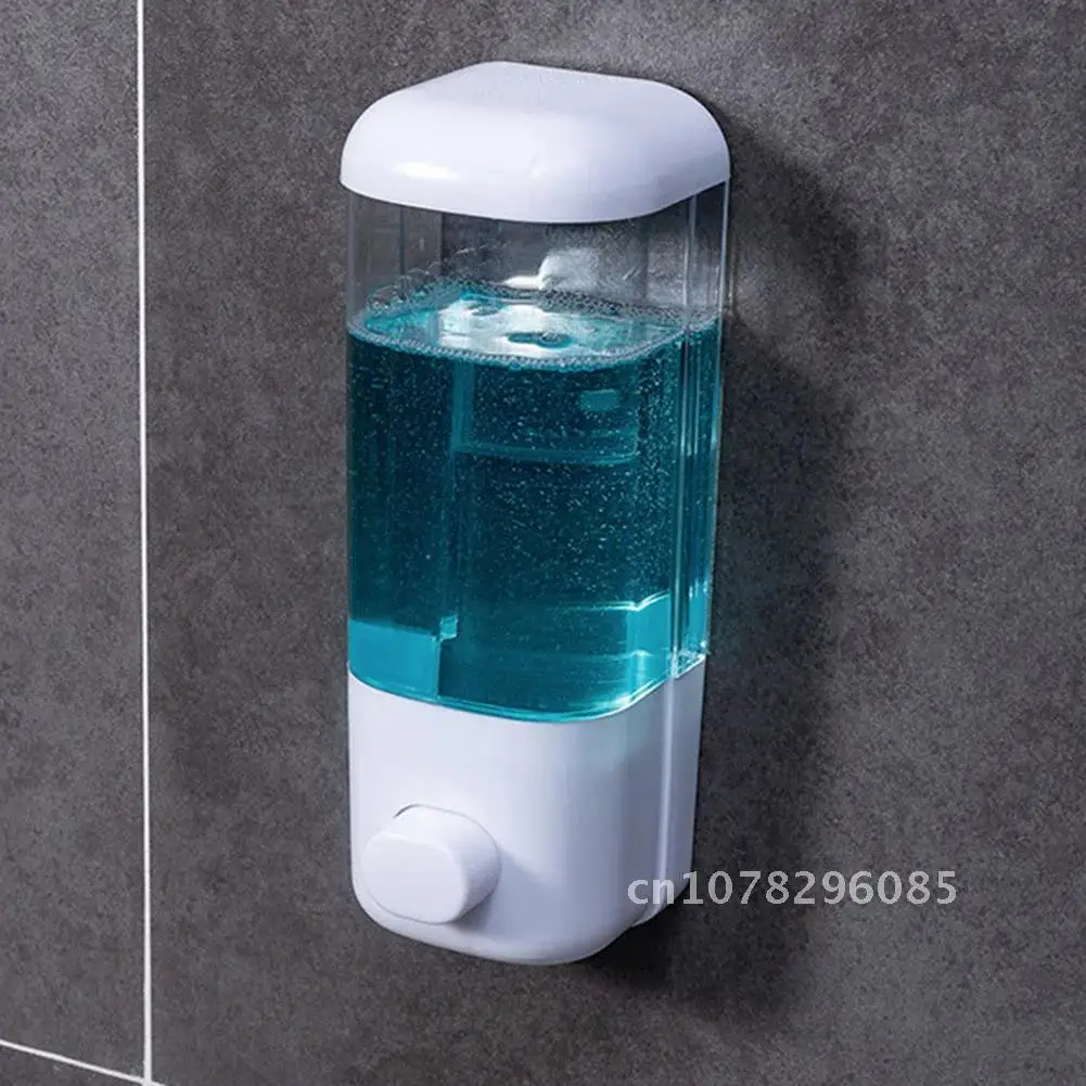 Wall-mounted ABS Liquid Soap Dispenser Single/Double Head Foam Hand Wash Device Bathroom Shower Gel Detergent Shampoo Bottle