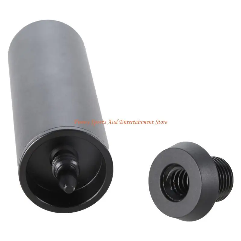 C4DE Solid Pool Cue Extension Billiard Pool Cue Extension for Mezz Cue Billiard Accessory