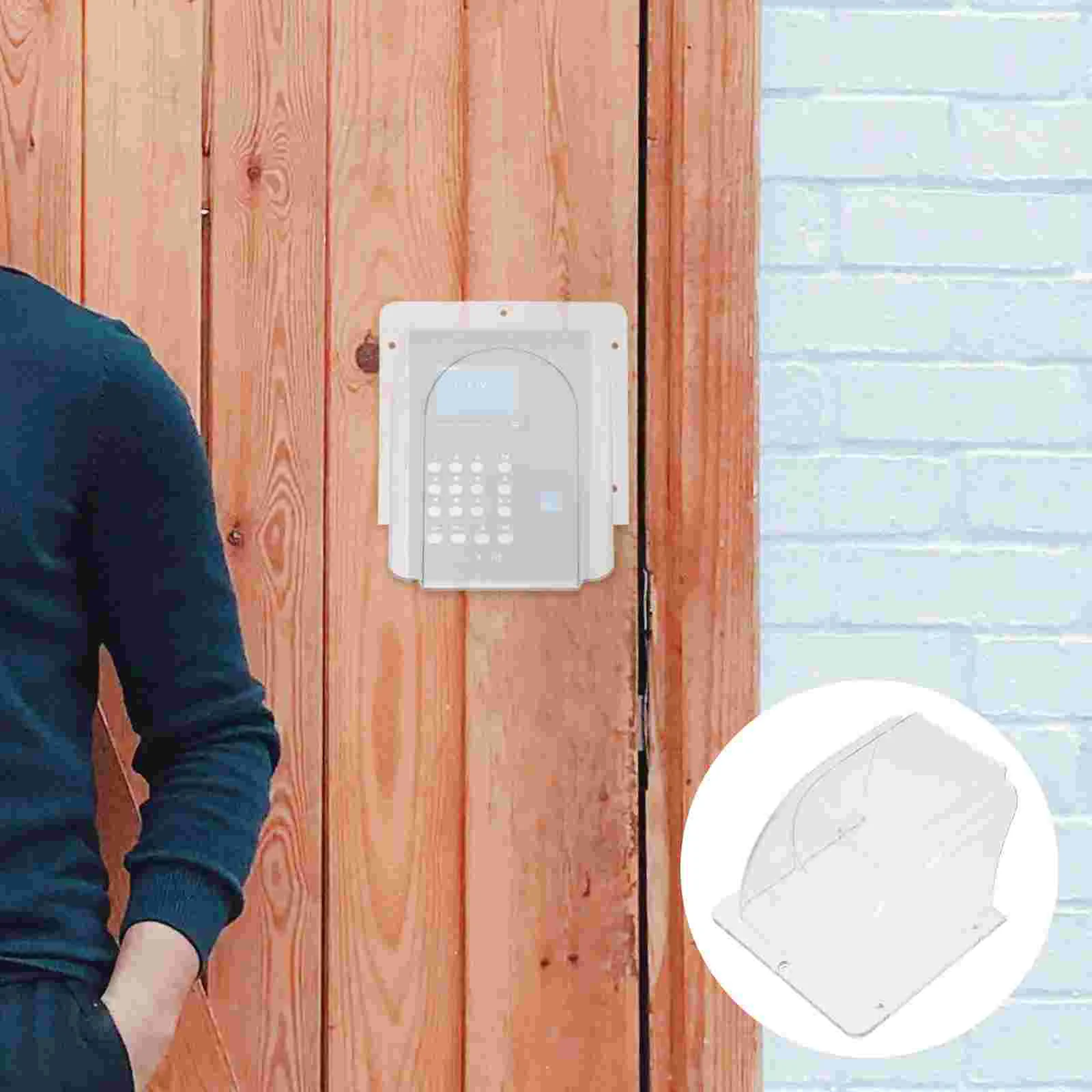 Rain Cover Access Control Machine Doorbell Outside Waterproof Outdoor Protector Pvc