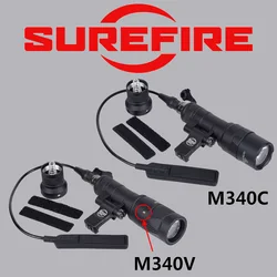 Tactical SureFire Offset Weapon Flashlight M340C M640DF M340V M640V Strobe Scout Light PRO Compact LED Airsoft Weapon Light