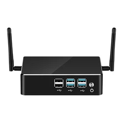 Mini núcleo intel pc i7 5500u i5 5200u i3 5005u, windows 10, linux, 300mbps, wi-fi, gigabit ethernet, htpc, thin Client